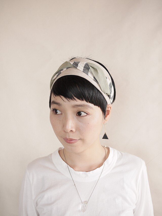 NEW▷patchwork turban <ss 3cloth-023>の画像1枚目
