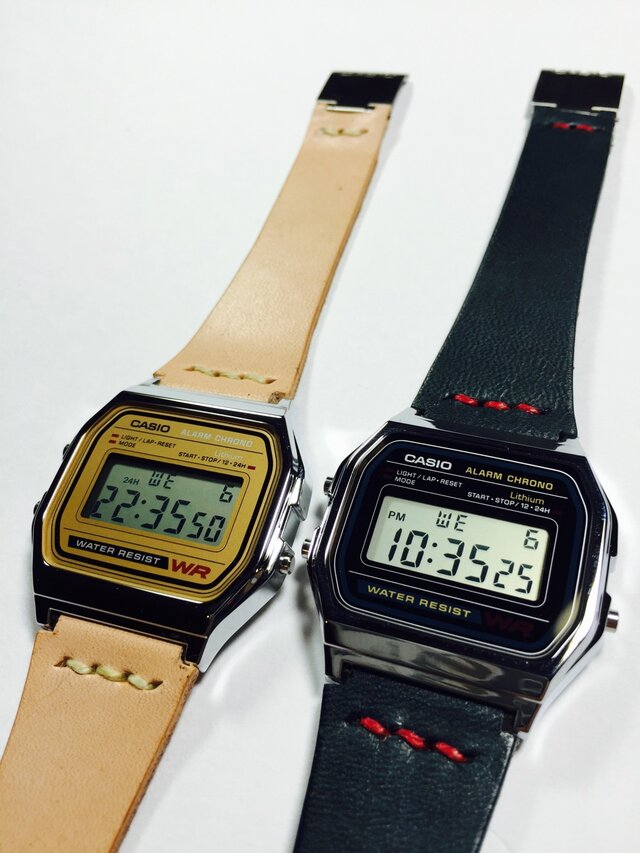 革の「A158」専用ベルト×2 partnerの画像1枚目