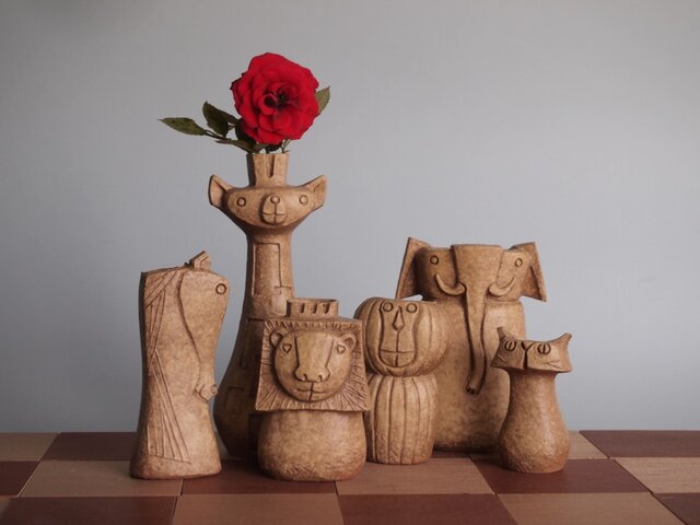 SAVANNA Chess vase サバンナ チェスベース イエローオーカーの画像1枚目