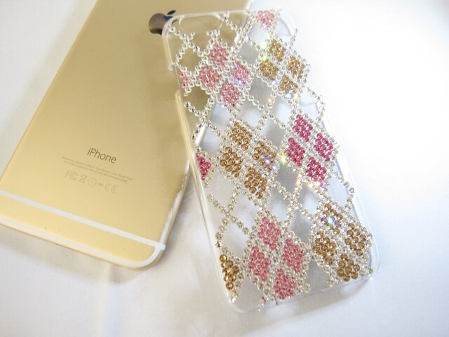 大人女子のアーガイル柄♪iphone6sケースの画像1枚目