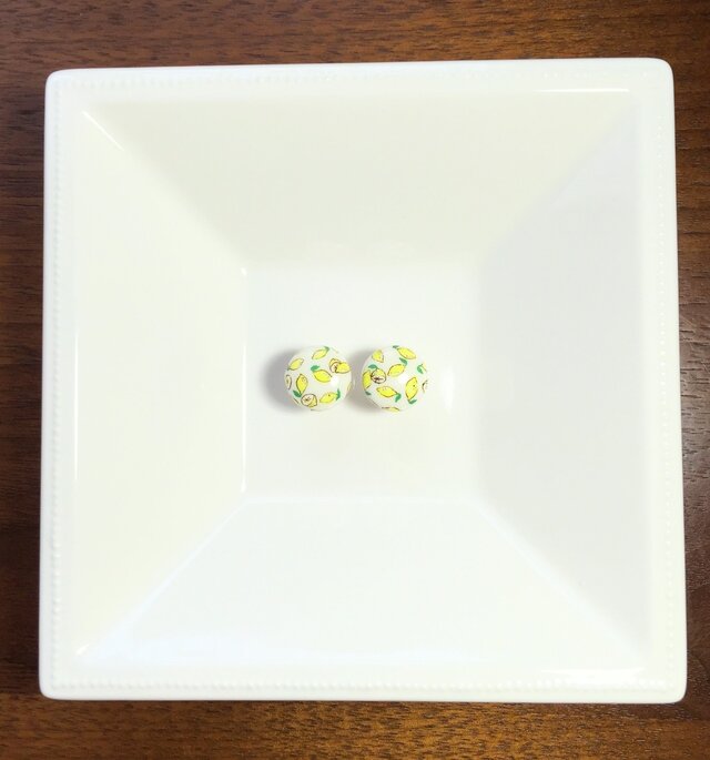 トロピカルレモンピアスの画像1枚目