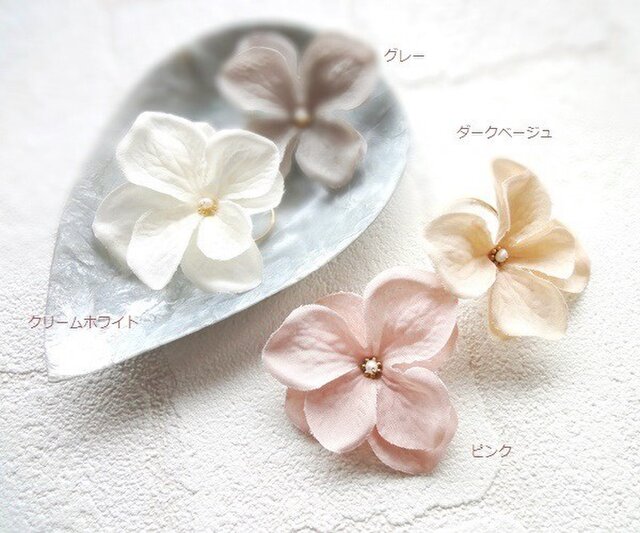 【受注生産】花びらの指輪■淡水パールと14KGF■エクリュの画像1枚目