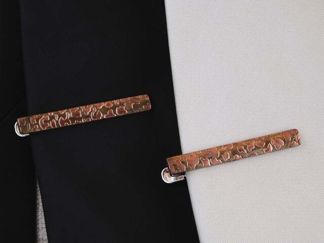 Leopard Tiebar 豹柄のタイバーの画像1枚目