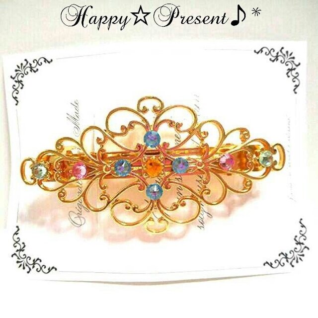 再販×5!スワロフスキーprincessティアラバレッタ♡*の画像1枚目