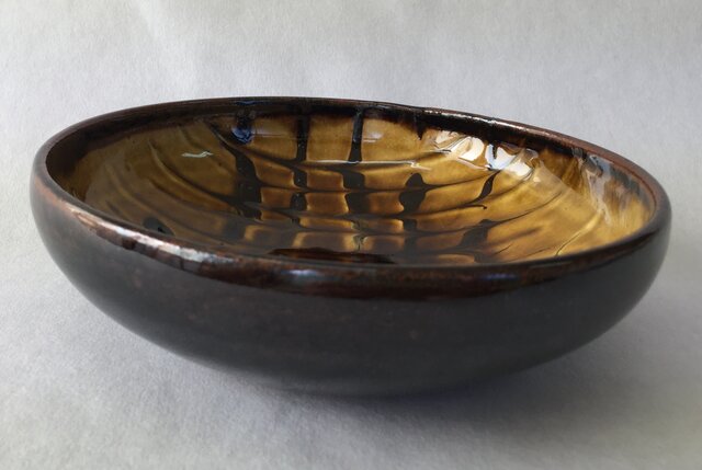 民芸　スリップウエア　現代陶芸　作家物　鉢　エドワードヒューズ 民芸 スリップウエア 現代陶芸 作家物 鉢 エドワードヒューズ