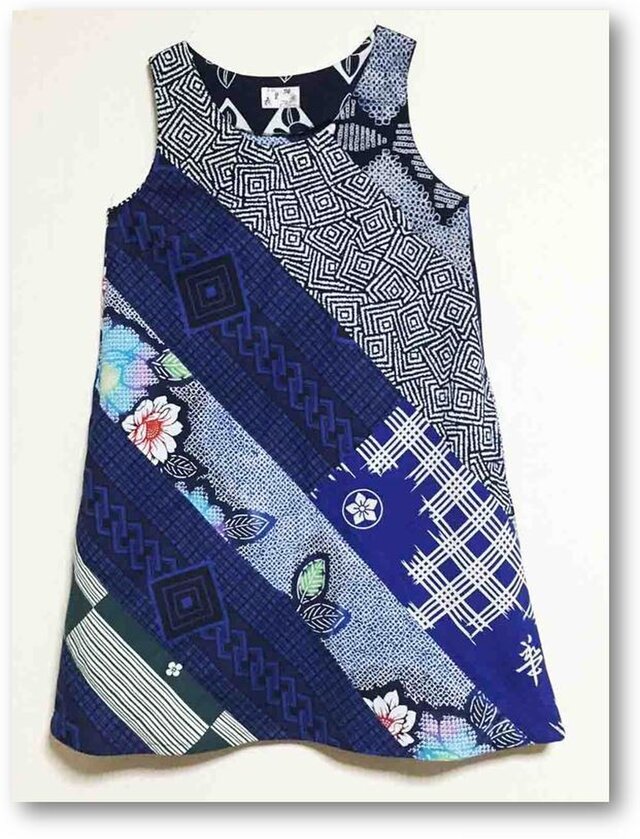 浴衣クレイジーワンピース63(Lサイズ/長め)の画像1枚目