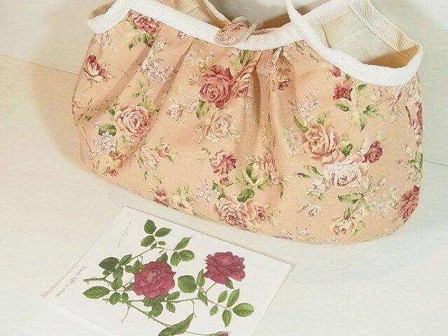 小さめグラニーバッグ「小バラの園」 | iichi 日々の暮らしを心地よく