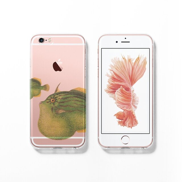 iPhone 7 / 7+ / SE / 6 / 6S / 6+ / 6S+/ 5 ソフト ケース メラクリア 103の画像1枚目