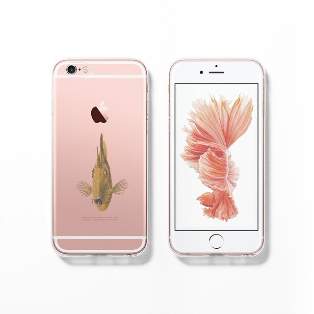 iPhone 7 / 7+ / SE / 6 / 6S / 6+ / 6S+/ 5 ソフト ケース メラクリア 104の画像1枚目