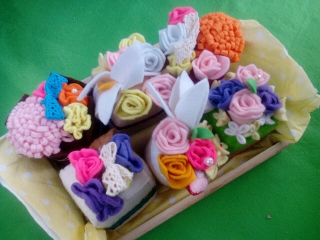お花ケーキ①の画像1枚目