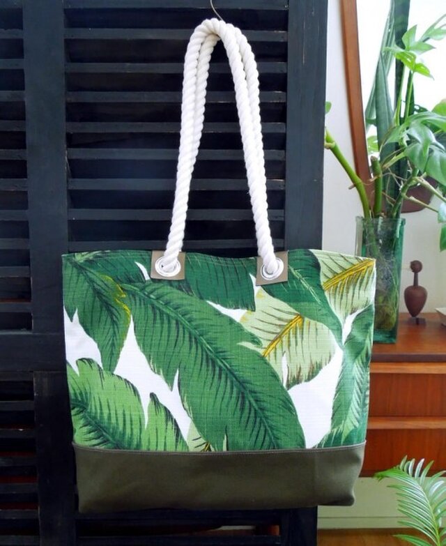 マリンロープトートバッグ（バナナリーフ）