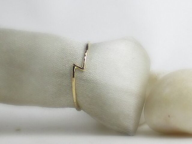 gold K18 Ring 0040の画像1枚目