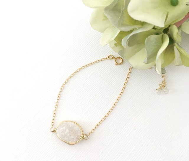 Druzy ブレスレットの画像1枚目