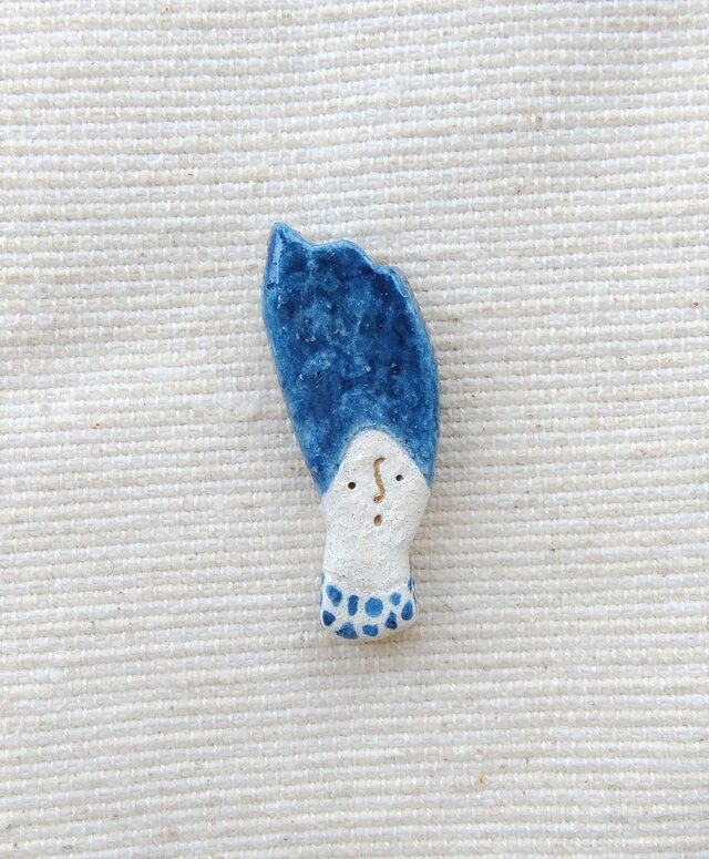 ヒトブローチ(さかだつ)の画像1枚目