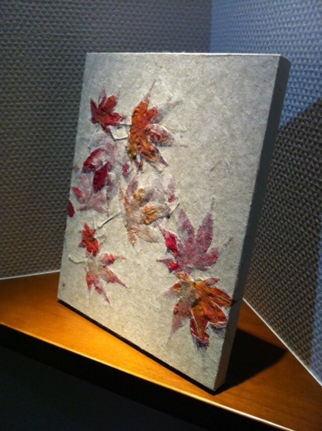 和紙置き飾り・もみじ