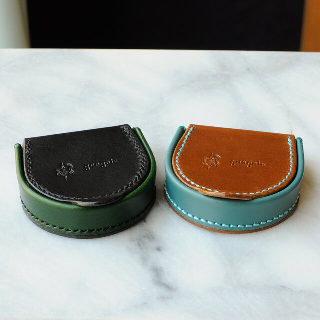 馬蹄型コインケースハンドメイド 馬蹄型コインケース 【配色パターンB】 | iichi 日々の暮らしを
