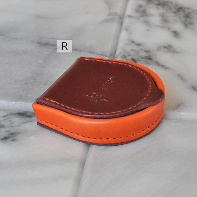 【激レア・美品】エルメス　馬蹄形　レザーケース　小物ケース　バイカラー 18466_1.jpg