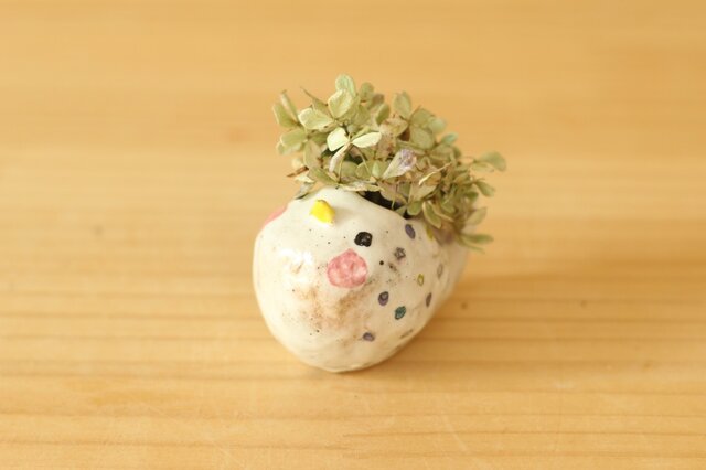 とりの花入れ。の画像1枚目