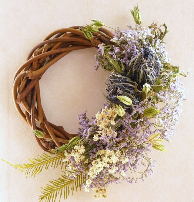 purple wreathの画像1枚目