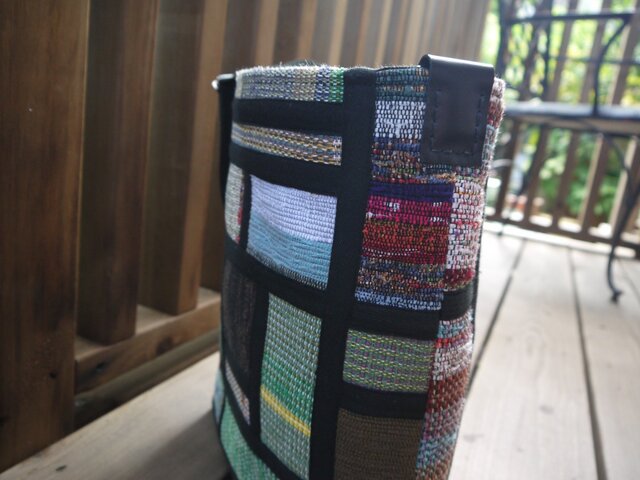 裂き織りショルダーバッグ NO1 | iichi 日々の暮らしを心地よくする