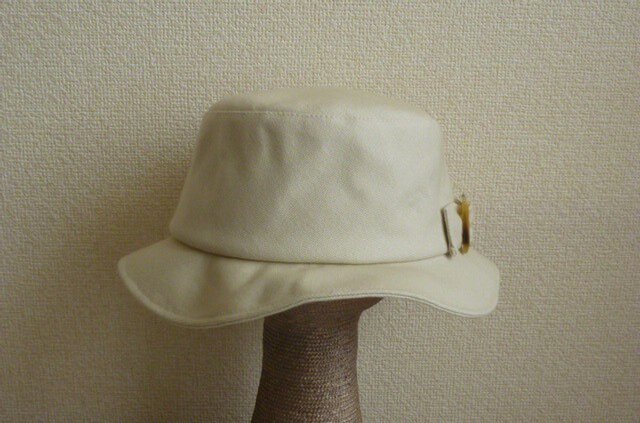 帆布(白)のクロッシェの画像1枚目