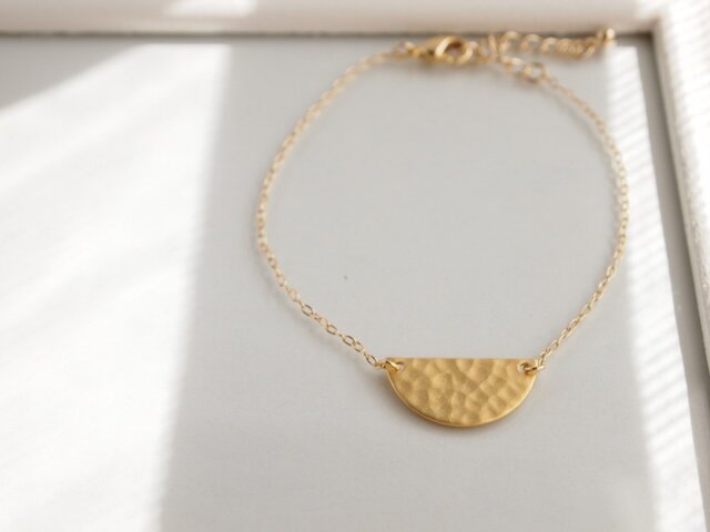 Bracelet half moon plateの画像1枚目