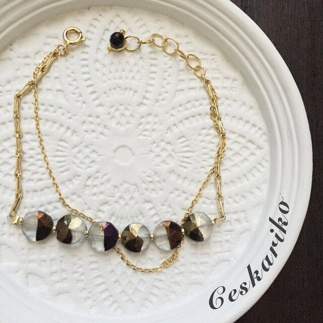monotone design braceletの画像1枚目