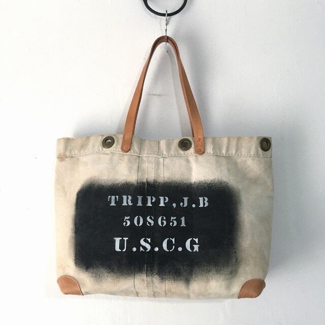 40’s USCGビンテージキャンバストートバッグ IND_BNP_0426の画像1枚目
