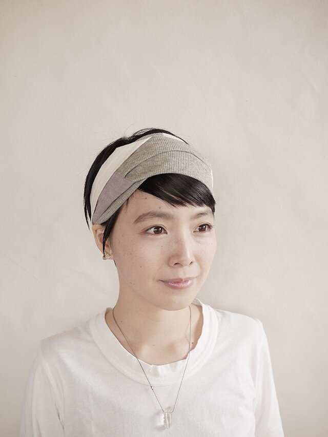 NEW▷patchwork turban <ss 3cloth-025>の画像1枚目
