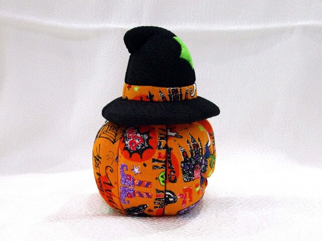 かぼちゃ ハロウィンの目玉！横に45cmぐらい 北海道産 ハロウィンかぼちゃ 直径約25cm｜雑貨10-TU