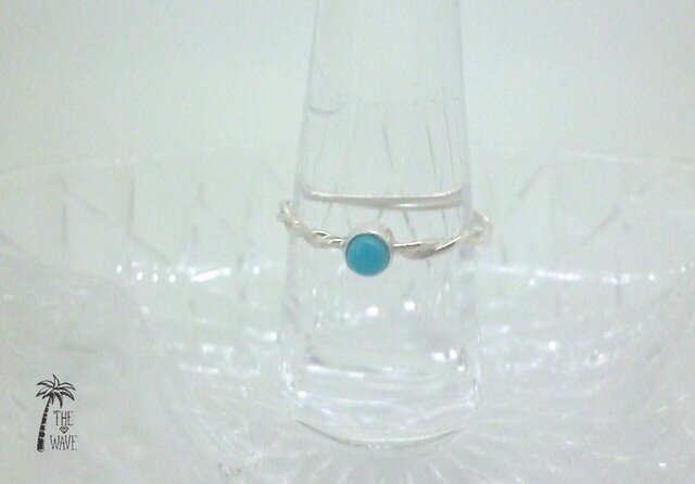 Turquoise Twisted Ring - ターコイズのリング -の画像1枚目