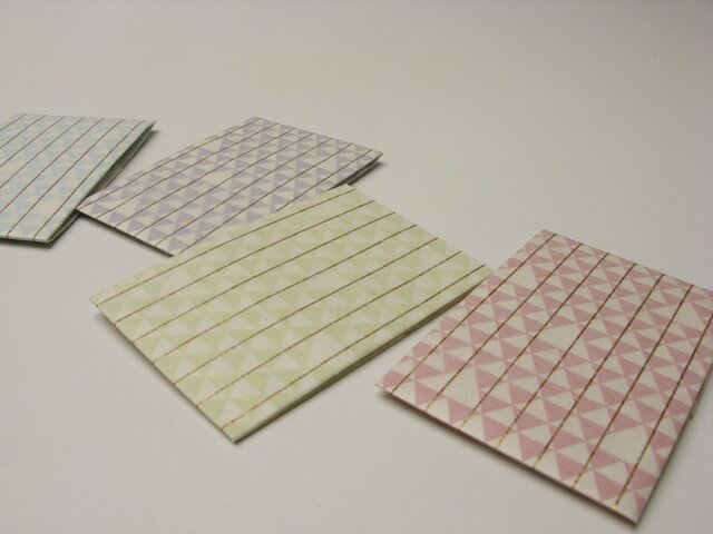 楚々 ぽちぶくろ 縞うろこ 4色セットの画像1枚目