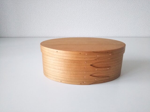 弁当箱 #3(チェリー)- Shaker Oval Box #3の画像1枚目