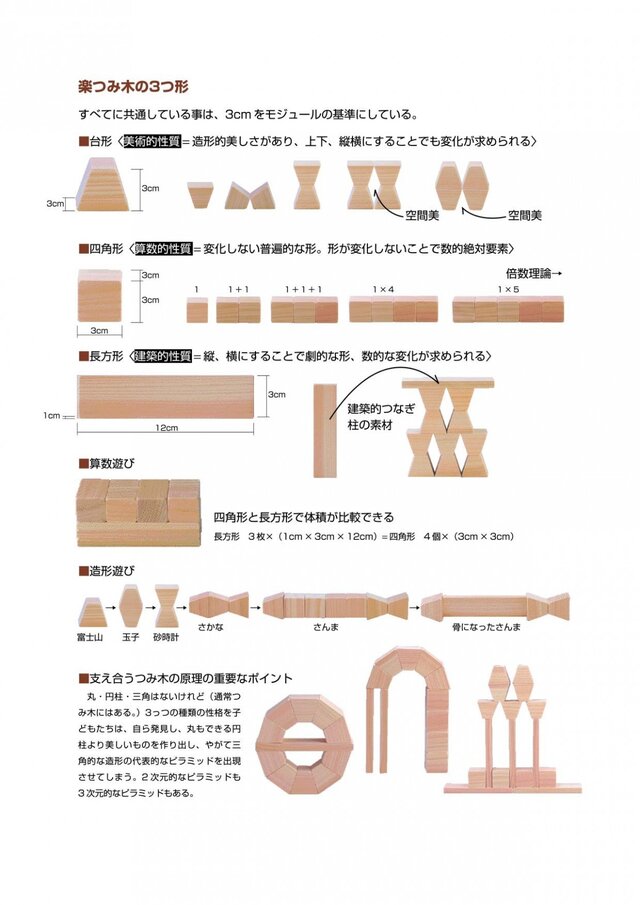 楽つみ木 86個入り | iichi 日々の暮らしを心地よくするハンドメイドや