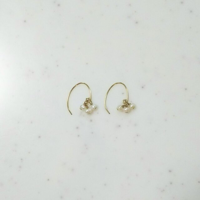 淡水パール＊ピアス #293
