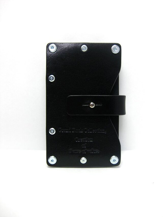 Card case-002-名刺入れ ブラックの画像1枚目