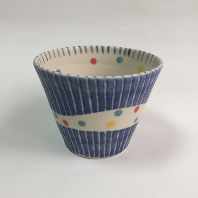 カラフルボンボン蕎麦猪口