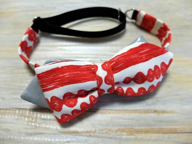 Bow tie【Border】の画像1枚目