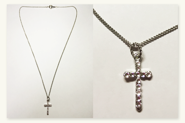 送料無料|スワロフスキー使用|クロス十字架 | iichi 日々の暮らしを