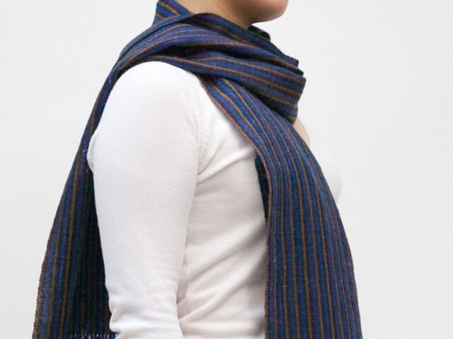 =Sold= ストライプ(ブルー)の画像1枚目