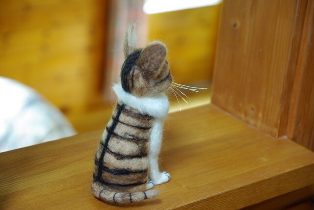 K様 【オーダー キジトラ白猫ちゃん】ご予約品 | iichi 日々の