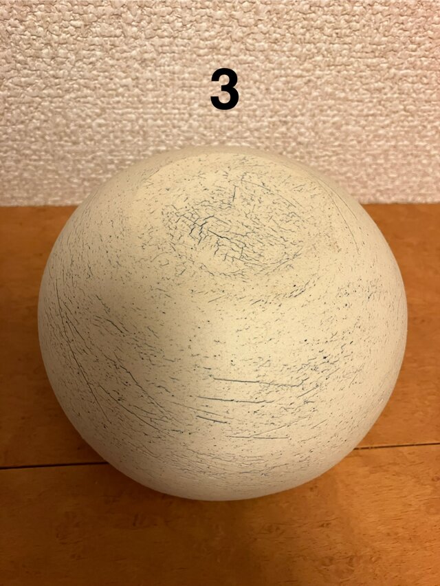 陶器 育てるウツワ 揺ら ボウル 白 顔料青 地シリーズ | iichi 日々の
