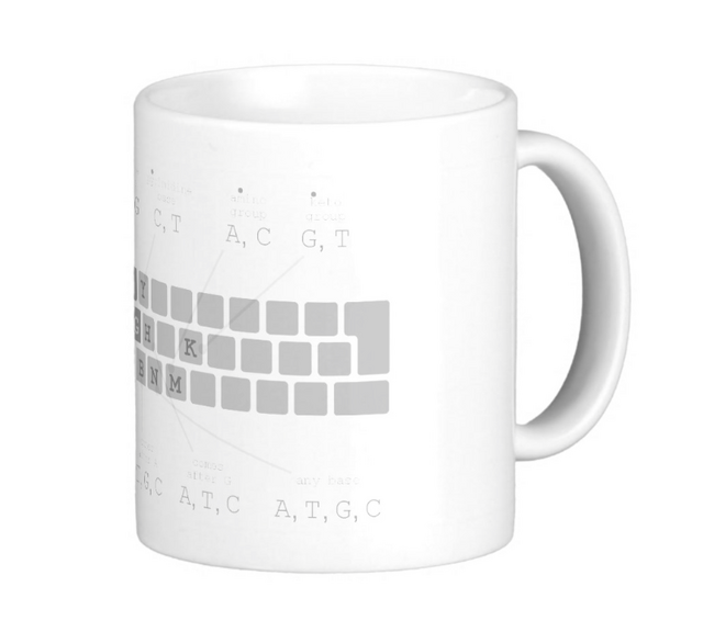 DNA-1文字表記のマグカップの画像1枚目