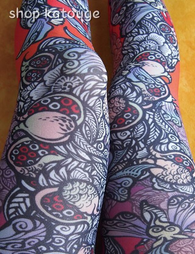 ザクロとドクロと愉快な仲間たち　タイツ