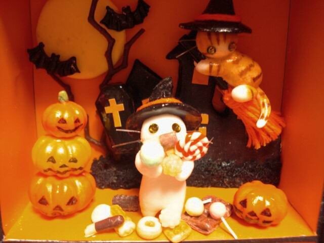 にゃんこのしっぽ○わくわくハロウィン1○ドールハウス○猫 | iichi