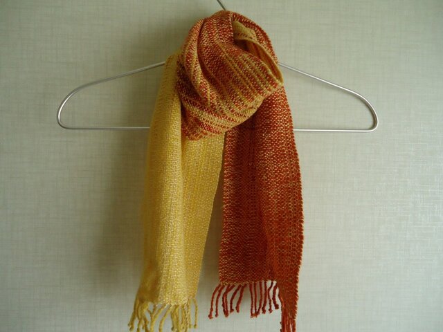 LOCALLYハンドメイド マフラー ガーター編みマフラー《受注製作です》 マフラー Ito-Knitting