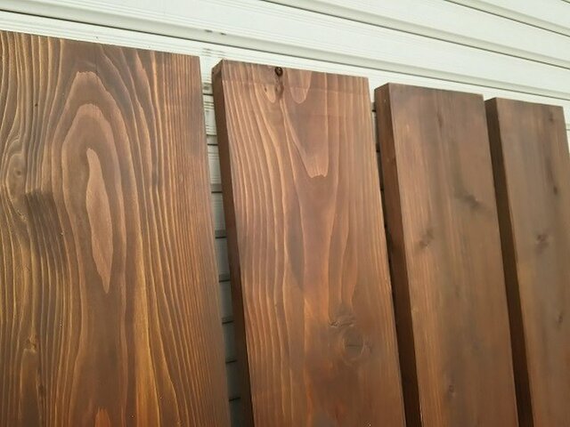 現品のみガーデニング用 アンティーク塗装の杉無垢板 Iichi ハンドメイド クラフト作品 手仕事品の通販