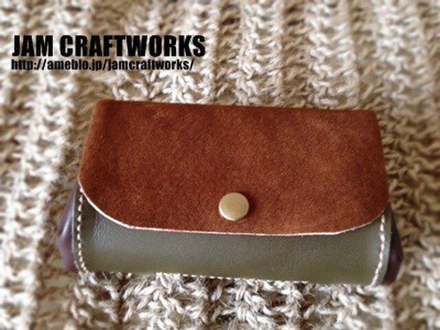 切り替えアコーディオンポーチ | iichi 日々の暮らしを心地よくする