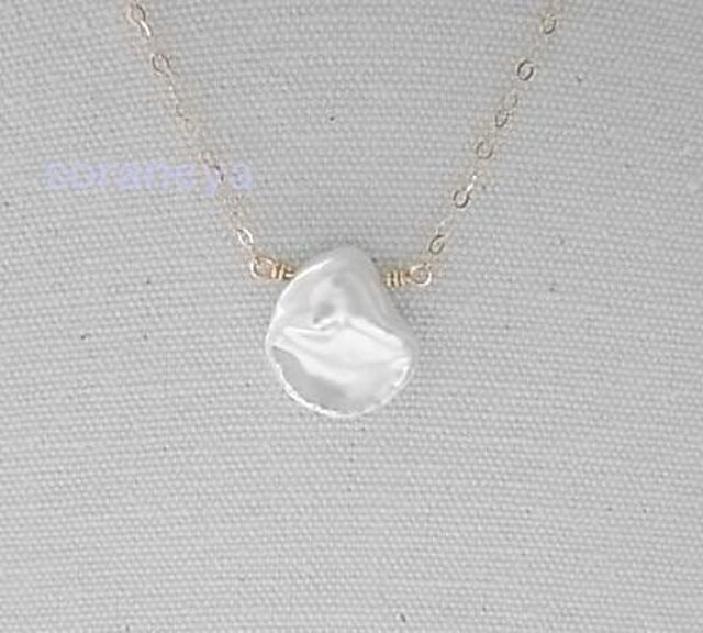 ケシパールの一粒ネックレス：B | iichi 日々の暮らしを心地よくする