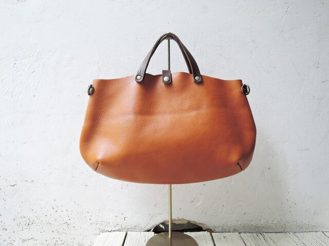 ORZO】神戸 トート ショルダー 2way BAG (M) キャメルOR314M | iichi